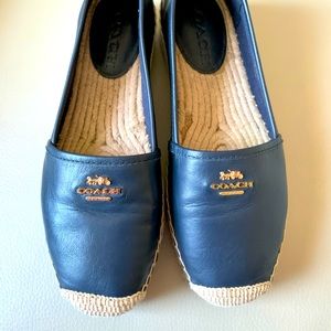 Coach Leather Espadrilles